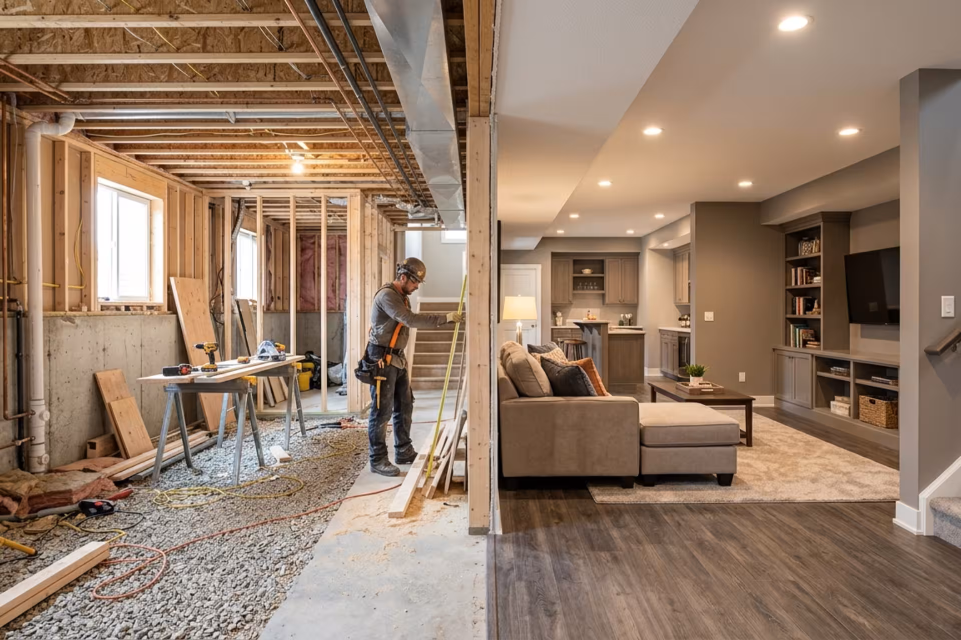 Basement Renovation vs Basement Finishing_ What New Jersey Homeowners Should Know